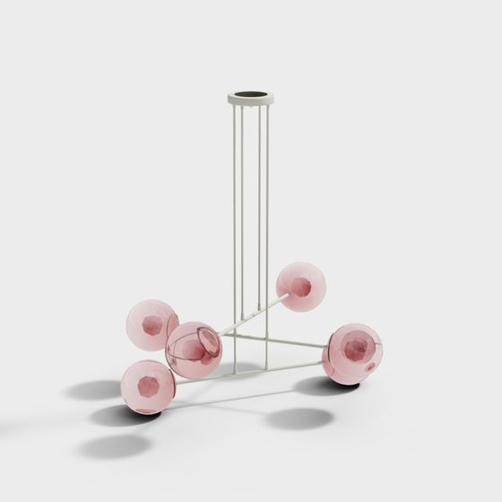 Suspended Geometric Sphere 3D model