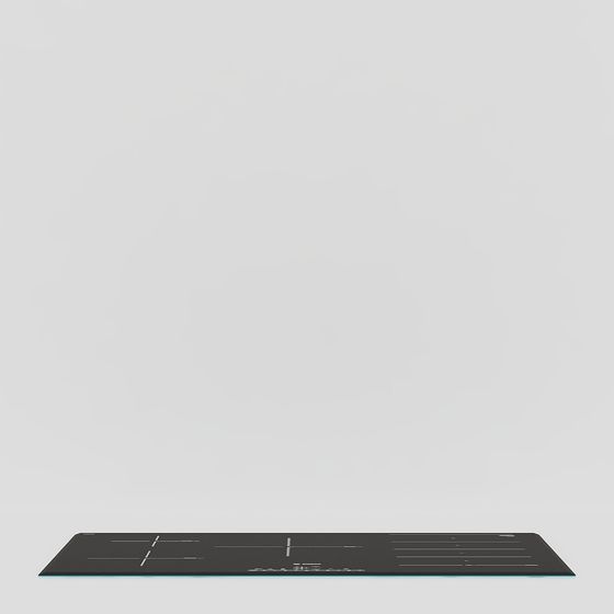 Smart Glass Stove 3D Model