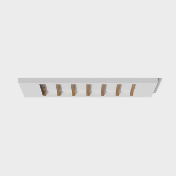 Minimalist Floating Shelf 3D model