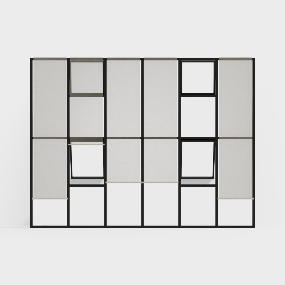 Wabi-sabai Teahouse floor-to-ceiling Windows