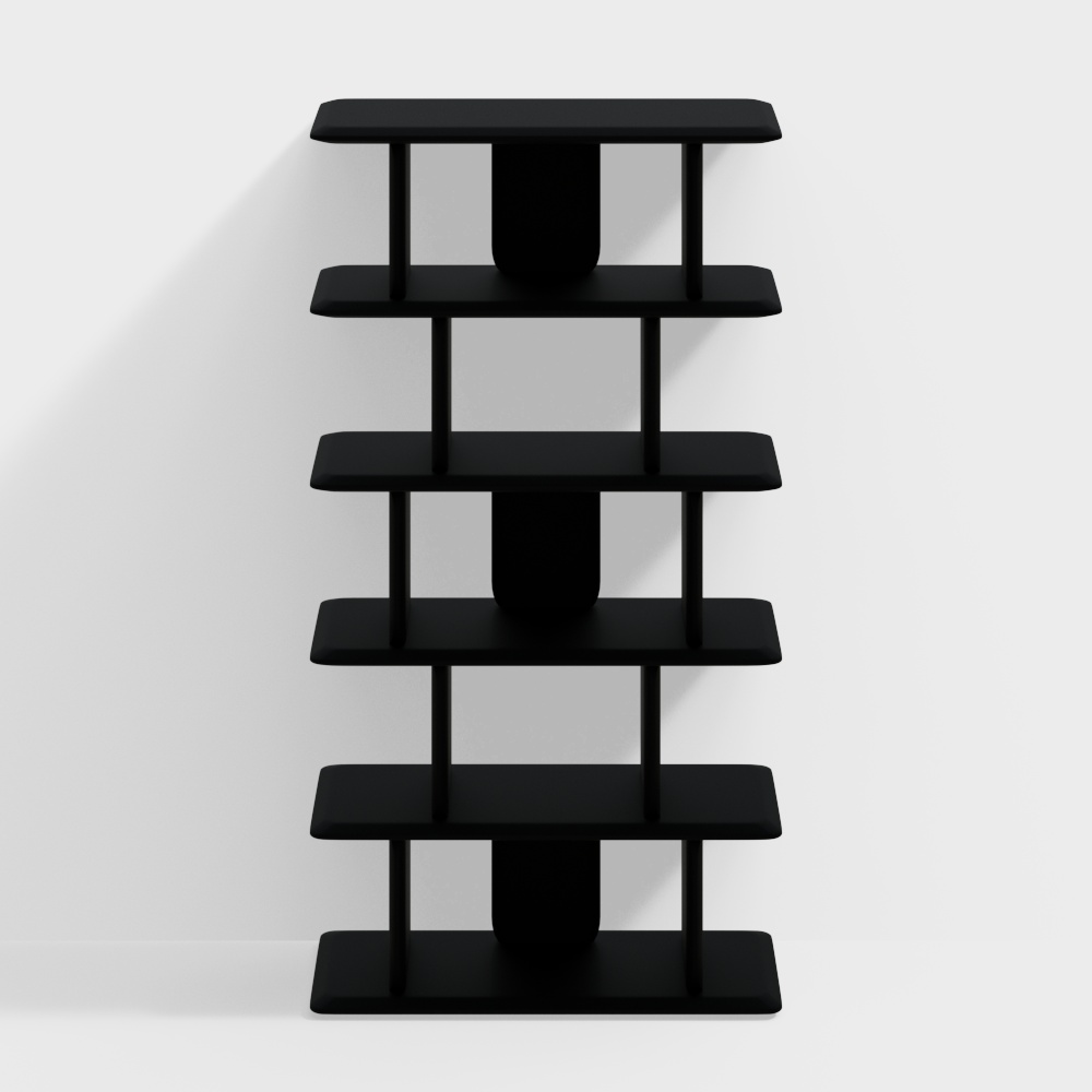 Mensola in carbonio nero FS48