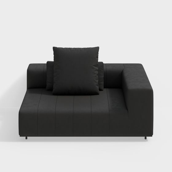 Urban Comfort 3D Model Sofa