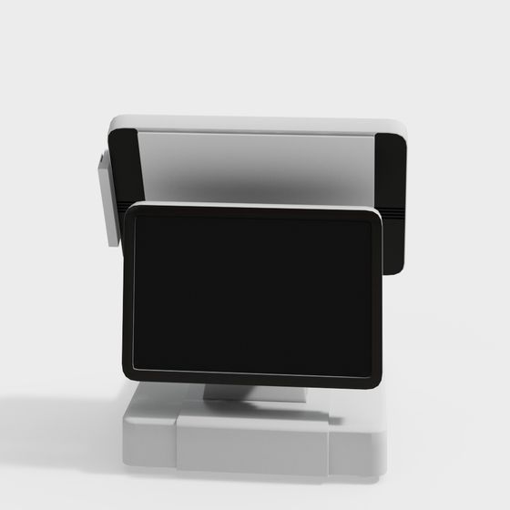 Futuristic Monitor 3D Model