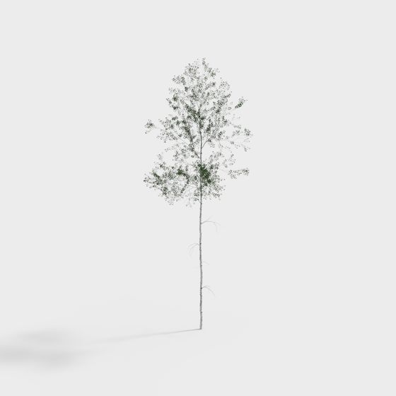 Vibrant 3D Tree Model for Creative Projects