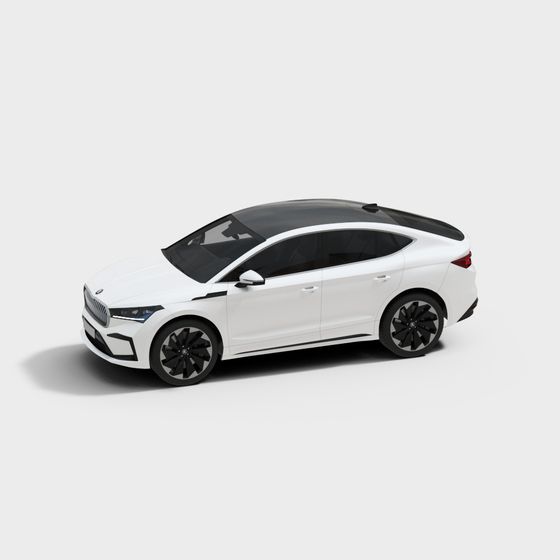 Sleek Low-Poly High-Performance Car 3D model