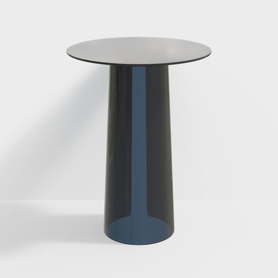 Minimalist Round Table 3D model