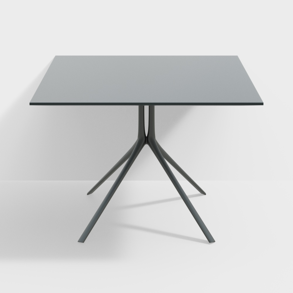 Poliform MONDRIAN coffeetable Green lacquered coff