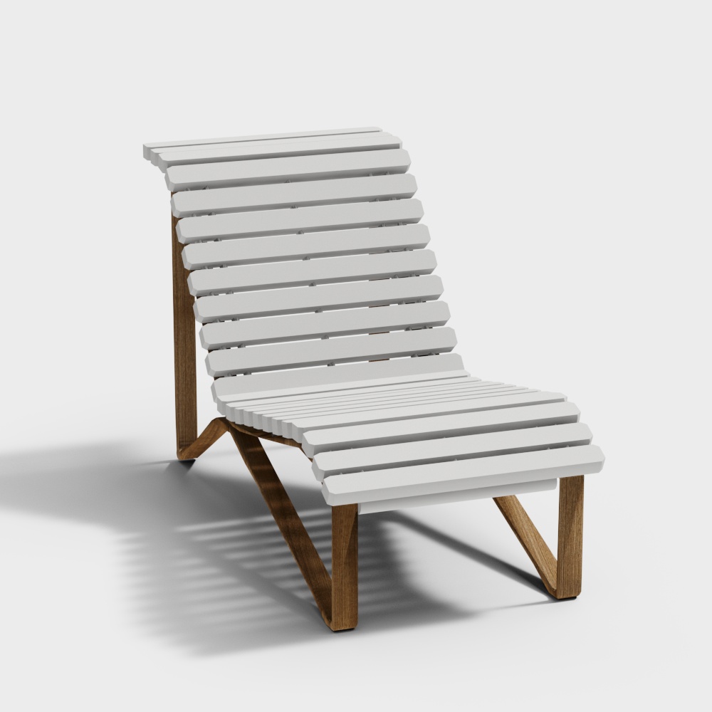 Chaise longue d'extérieur