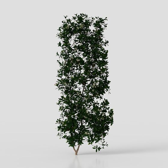 Cây Cỏ Xanh Tươi Nguyên Khối Hiện Đại