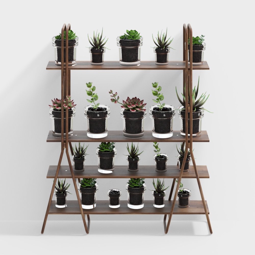 Giá đỡ cây xanh trong vườn