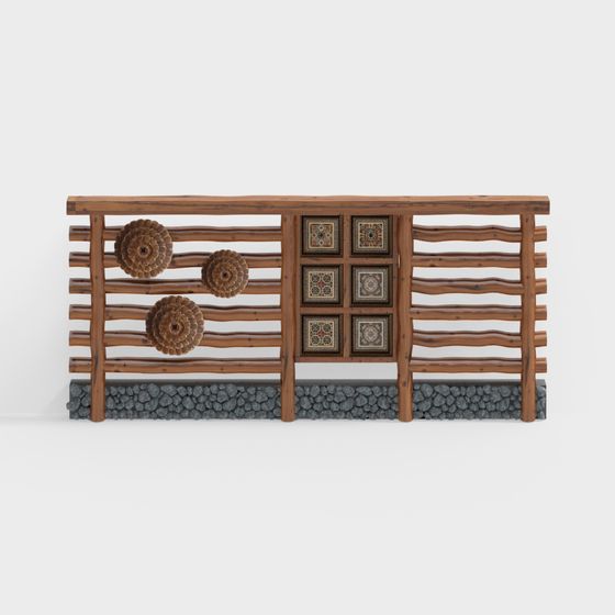 Forest Window 3D model for Creative Projects