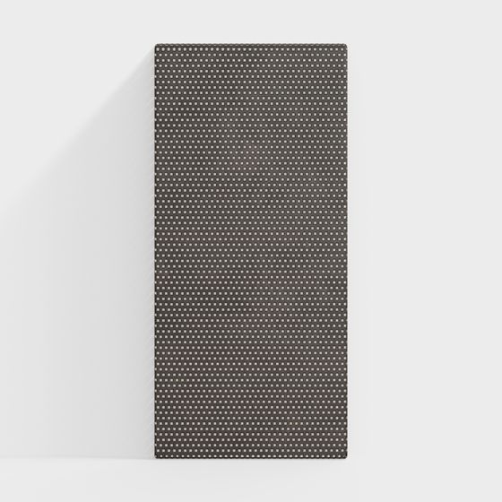 Unique Low-Poly Grid Panel 3D model