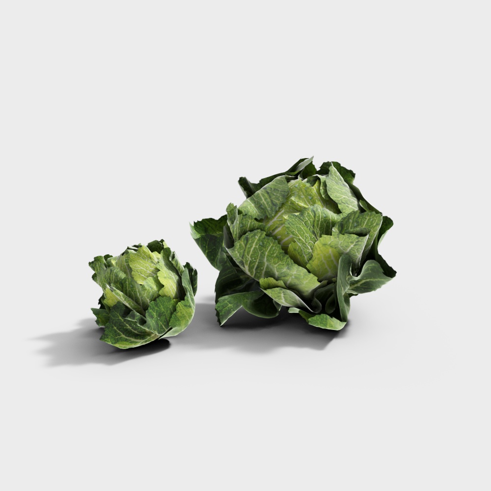 Conjunto de verduras verdes 07