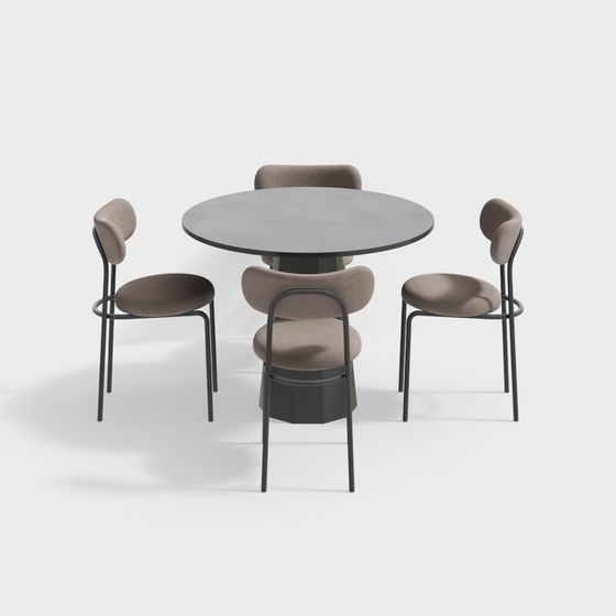 Стол Dix и стул Loop