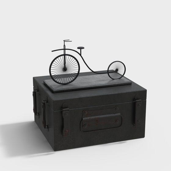 Vintage-Modern Bicycle 3D model