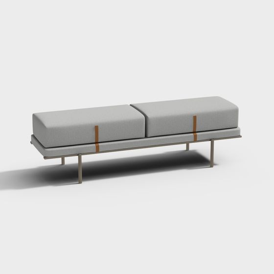 Urban Bench 3D model