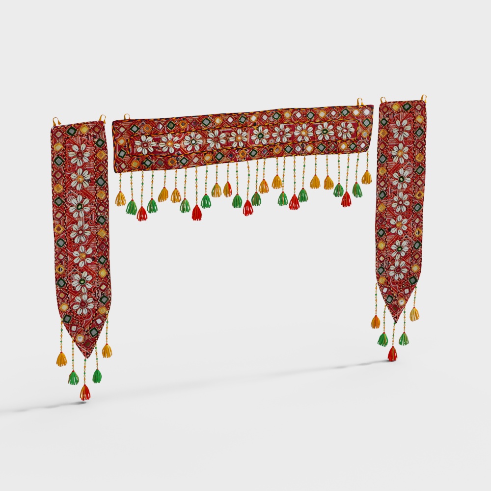 Indian national wind curtain