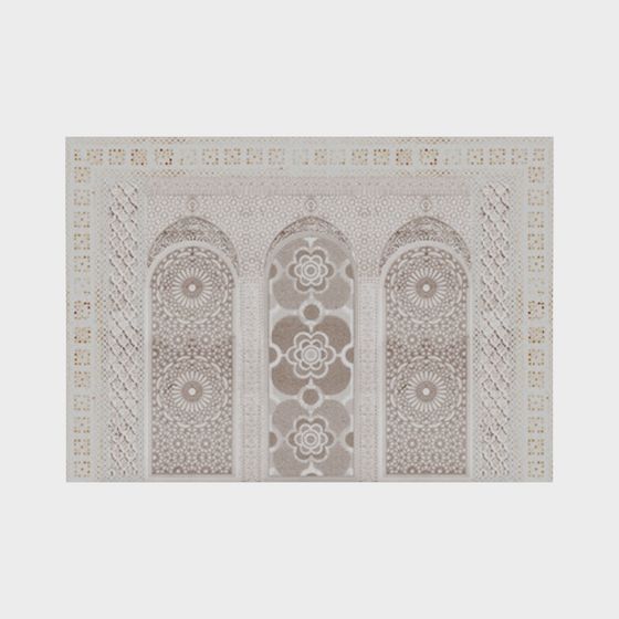 Arabesque Arch Panel 3D Model for Creative Projects