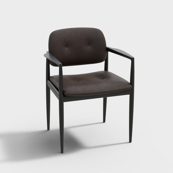 Minotti skandinavischer Esszimmerstuhl