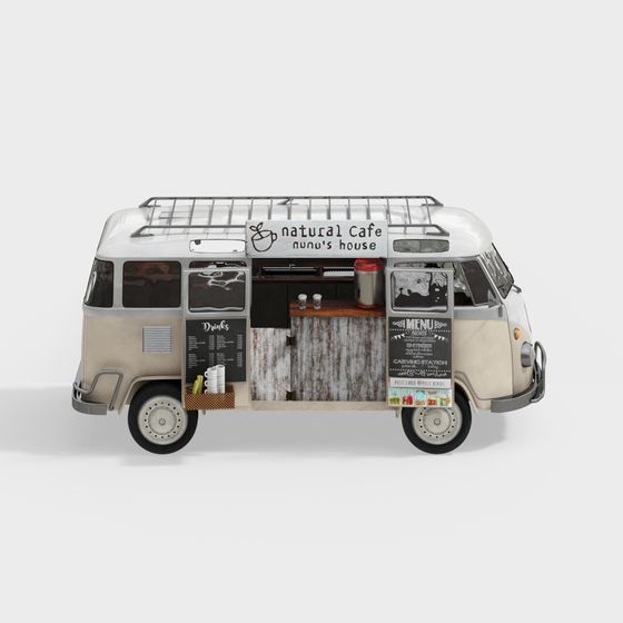 Nunu's House Natural Cafe 3D model