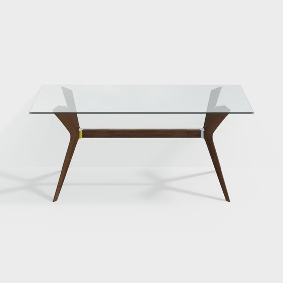 Bàn ăn kính hiện đại