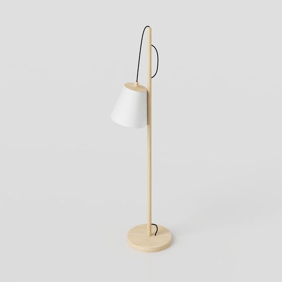 Modern Minimalist Lamp 3D model for Creative Projects