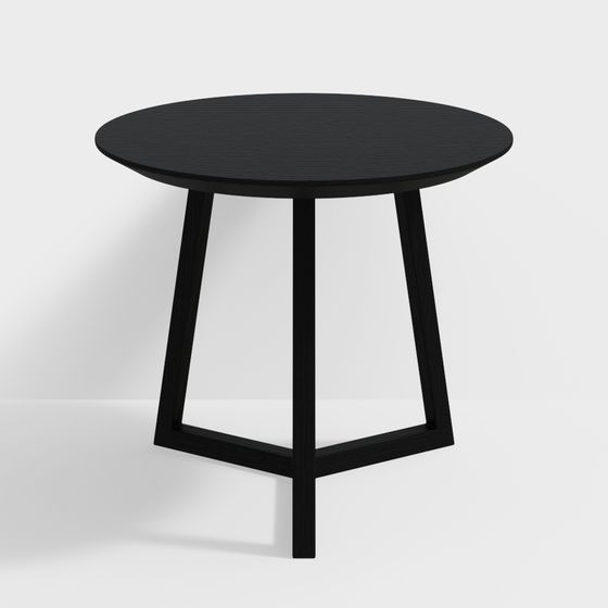 Stylish Urban Corner Side Table 3D model
