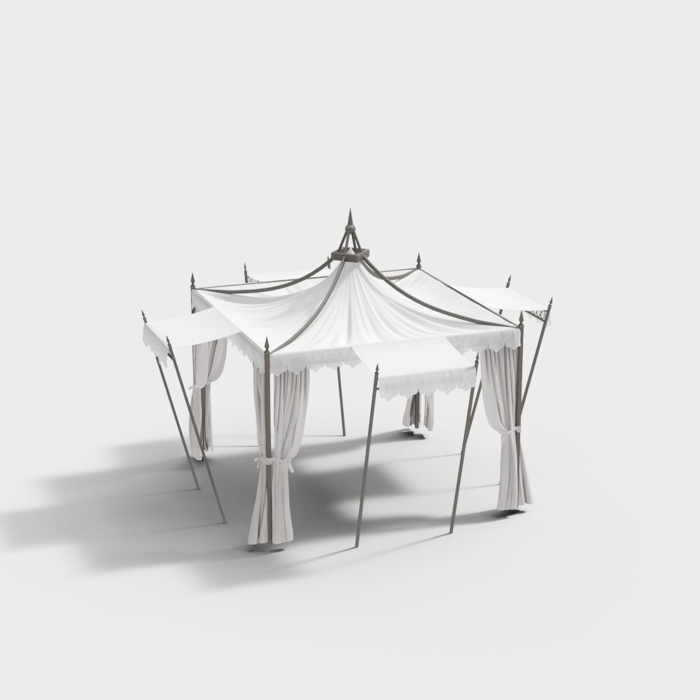 Balcony shade tent