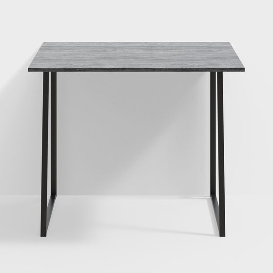 Stylish City Corner Table 3D model for Modern Spaces