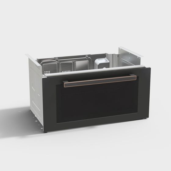 Chic Built-in Oven 3D model for Modern Kitchens
