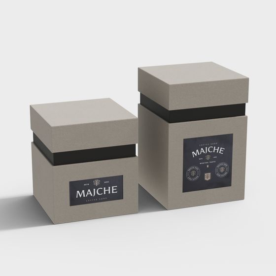 Majche Gift Boxes 3D model