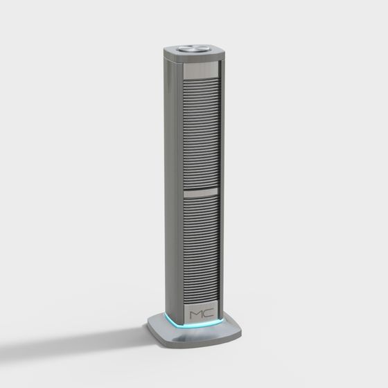 Futuristic Air Purifier 3D model for Modern Spaces