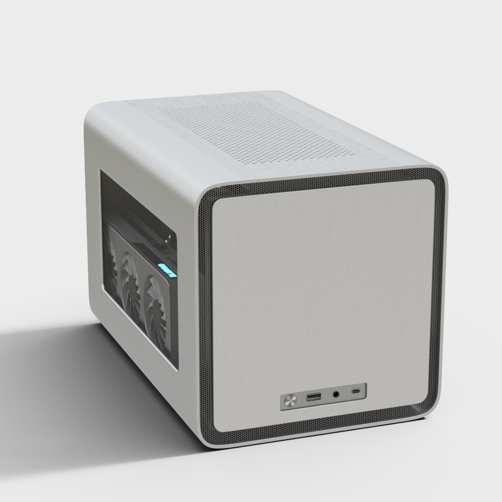 Futuristic Box 3D model