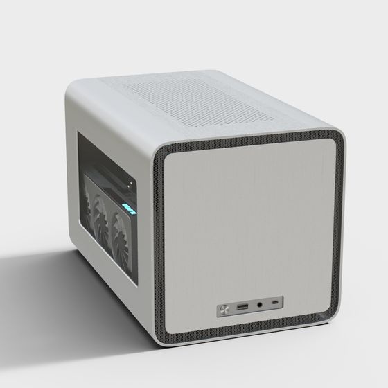 Futuristic Box 3D model