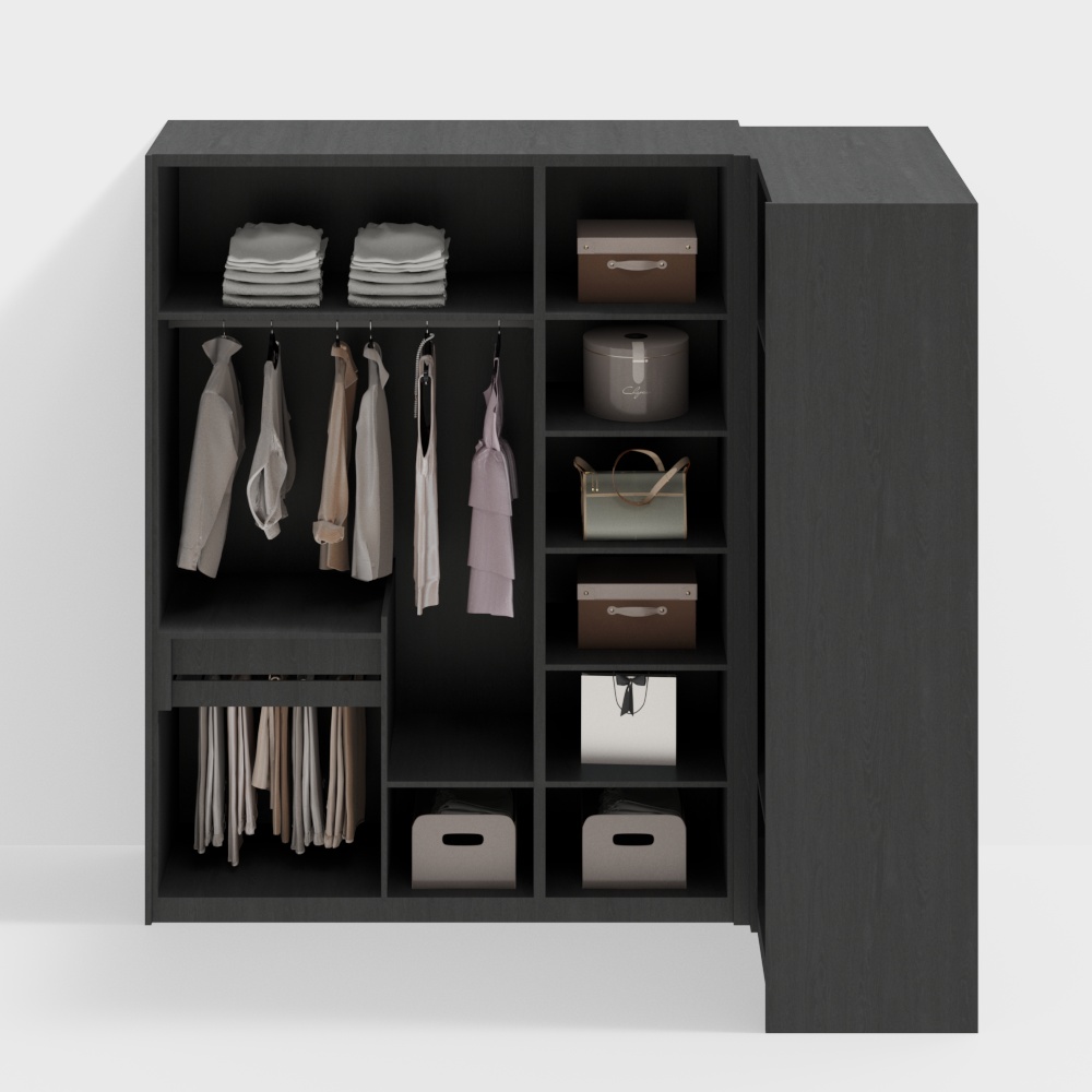 2-Door Wardrobe for Master Bedroom