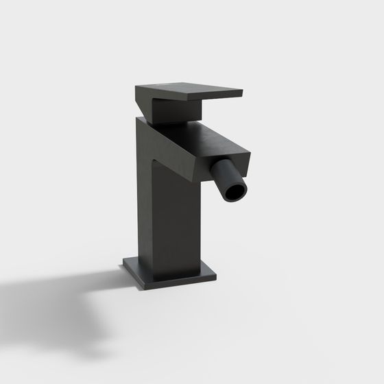 Chic Low-Poly Faucet 3D Model for Modern Spaces