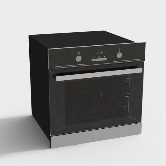 Chic Electric Oven 3D model for Modern Kitchens