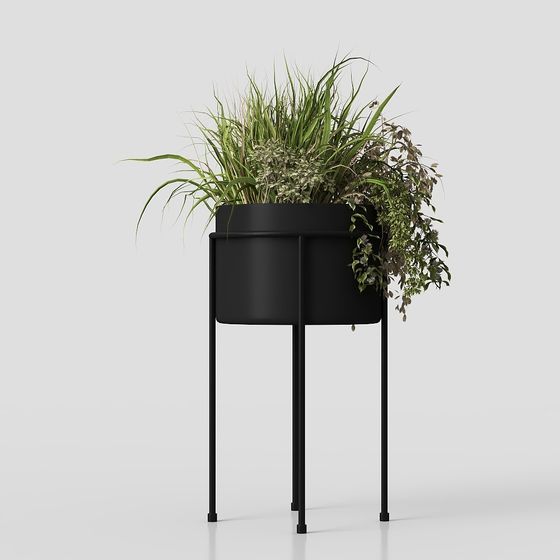 Urban Oasis Planter 3D model