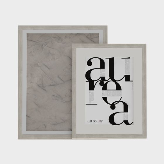 Aurea Frame 3D Model - Embrace Modern Aesthetics