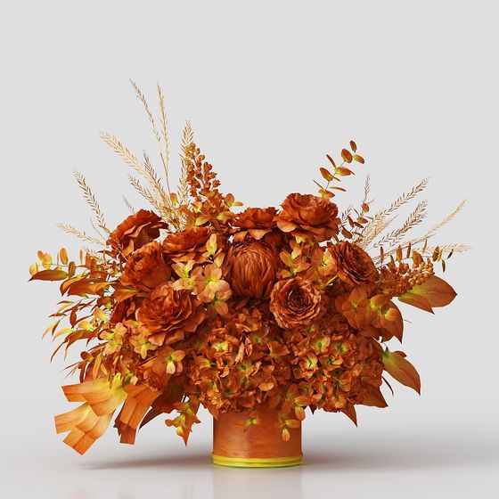 Charming Low-Poly Flower 3D model