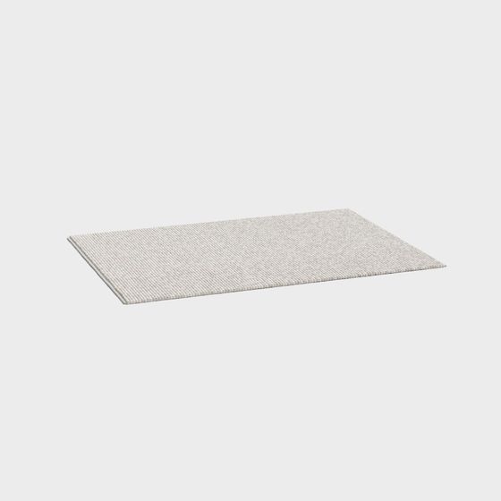 Low-Poly Modern Carpet 3D model