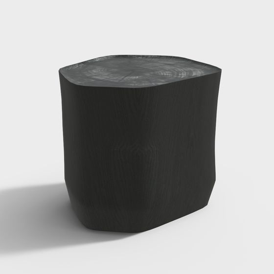 Natural Tree Stump 3D model