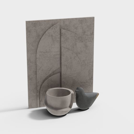 Urban Harmony Low-Poly 3D Model for Creative Projects