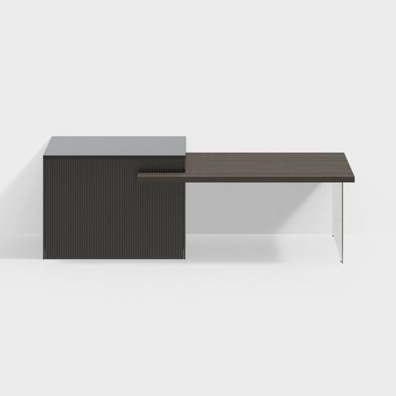 Urban Office Desk 3D model for Modern Spaces