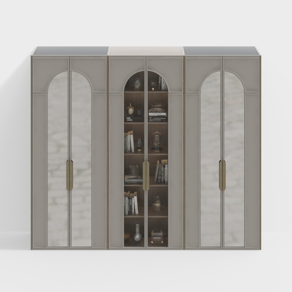 Urban Elegance Bookshelf 3D model