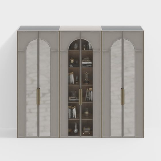 Urban Elegance Bookshelf 3D model