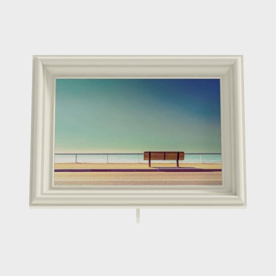 Seaside Bench 3D model
