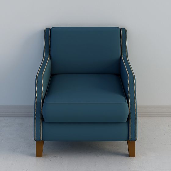 Cozy Corner Chair 3D model