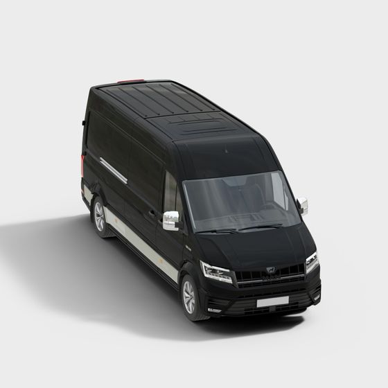 Urban Delivery Van 3D model