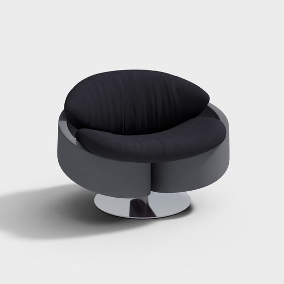 Modern Low-Poly High-Detail Chair 3D model